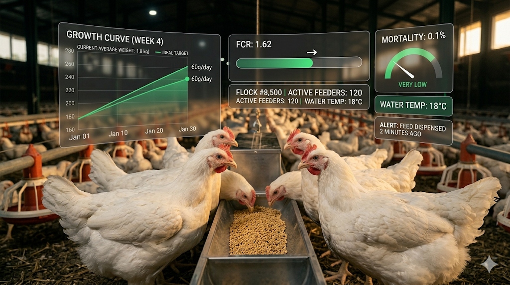 Indeks Performa (IP) Ayam Broiler: Rumus, Standar, dan Cara Meningkatkannya